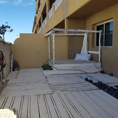 El Medano. La Perla, Terrace & Pool شقة